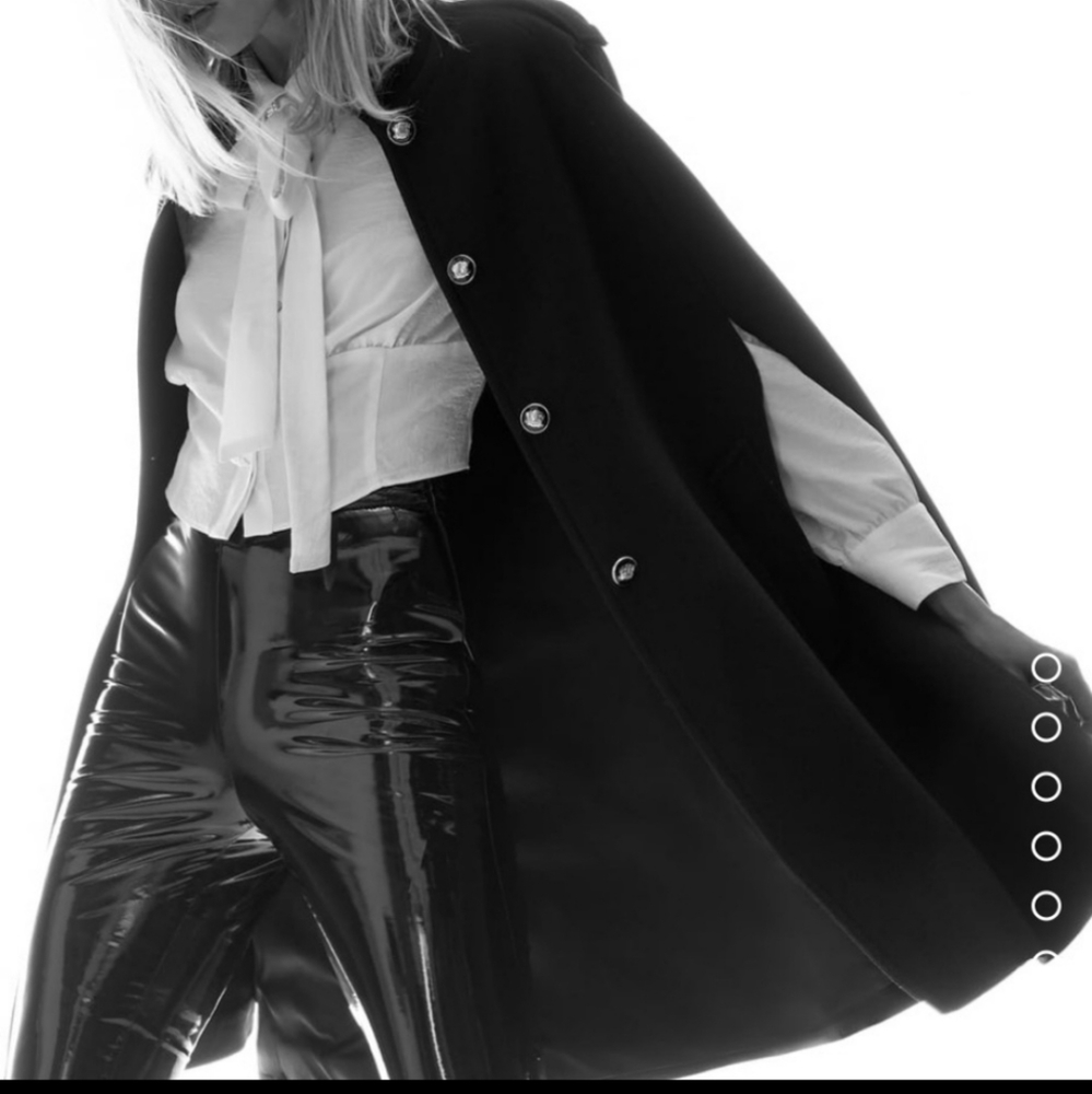 Zara wool blend cape